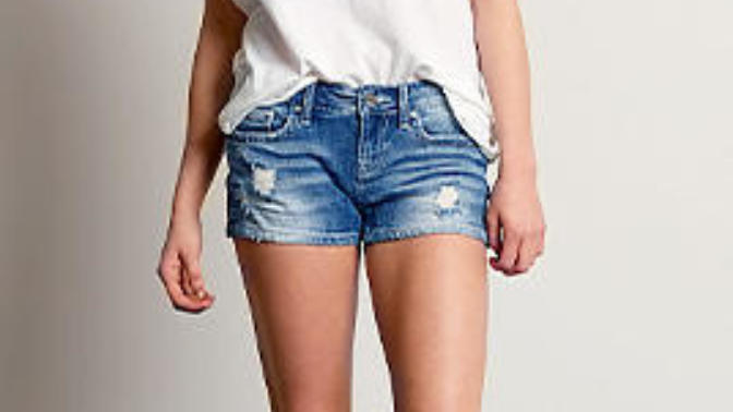 Why do thigh length shorts look so much better on women than on guys?