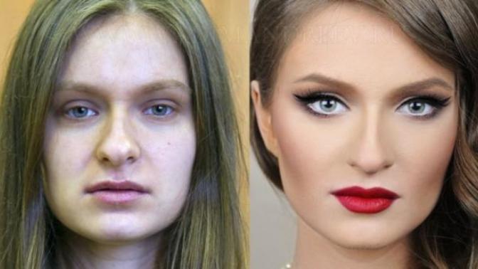 Do guys care about what girls look like without makeup and enhancements?