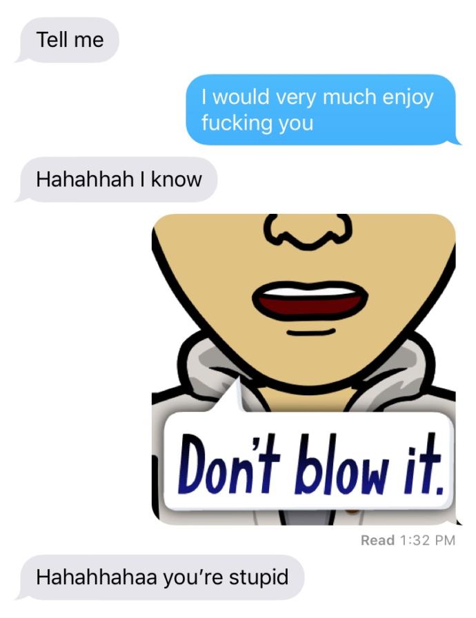 What do you think of this exchange?