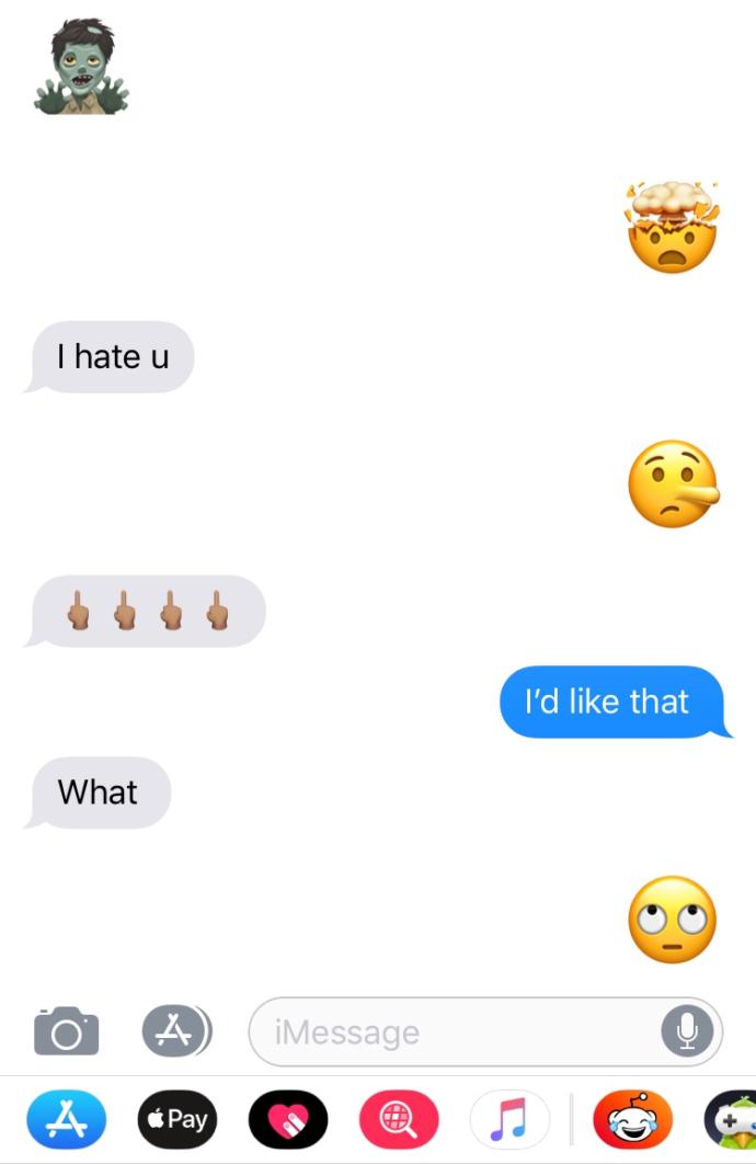 What do you think of this exchange?