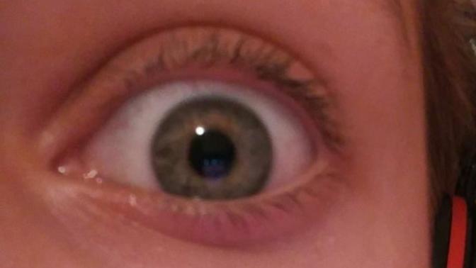 What colour are my eyes?