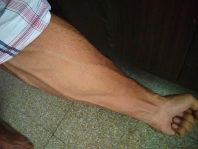 Girls, do you like guys with arm/hand veins?