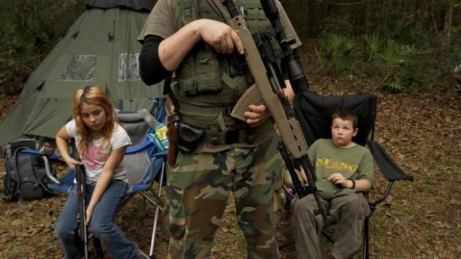 Is teaching children hardcore doomsday prepping appropriate or taking away their childhood?