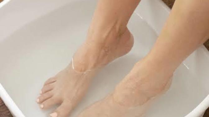 Girls, Do you soak your feet in salt water?