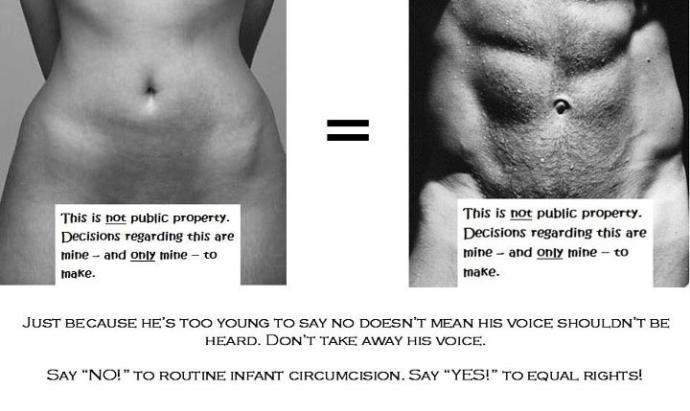 Why are people okay with male genital mutilation and not female genital mutilation?