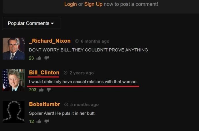 How often do you see funny PornHub comments?