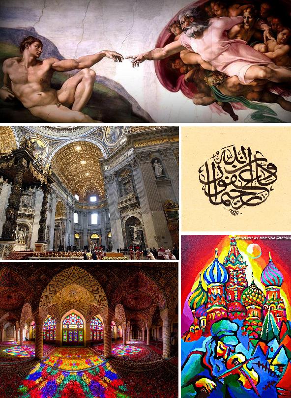 Can atheists like religious art?