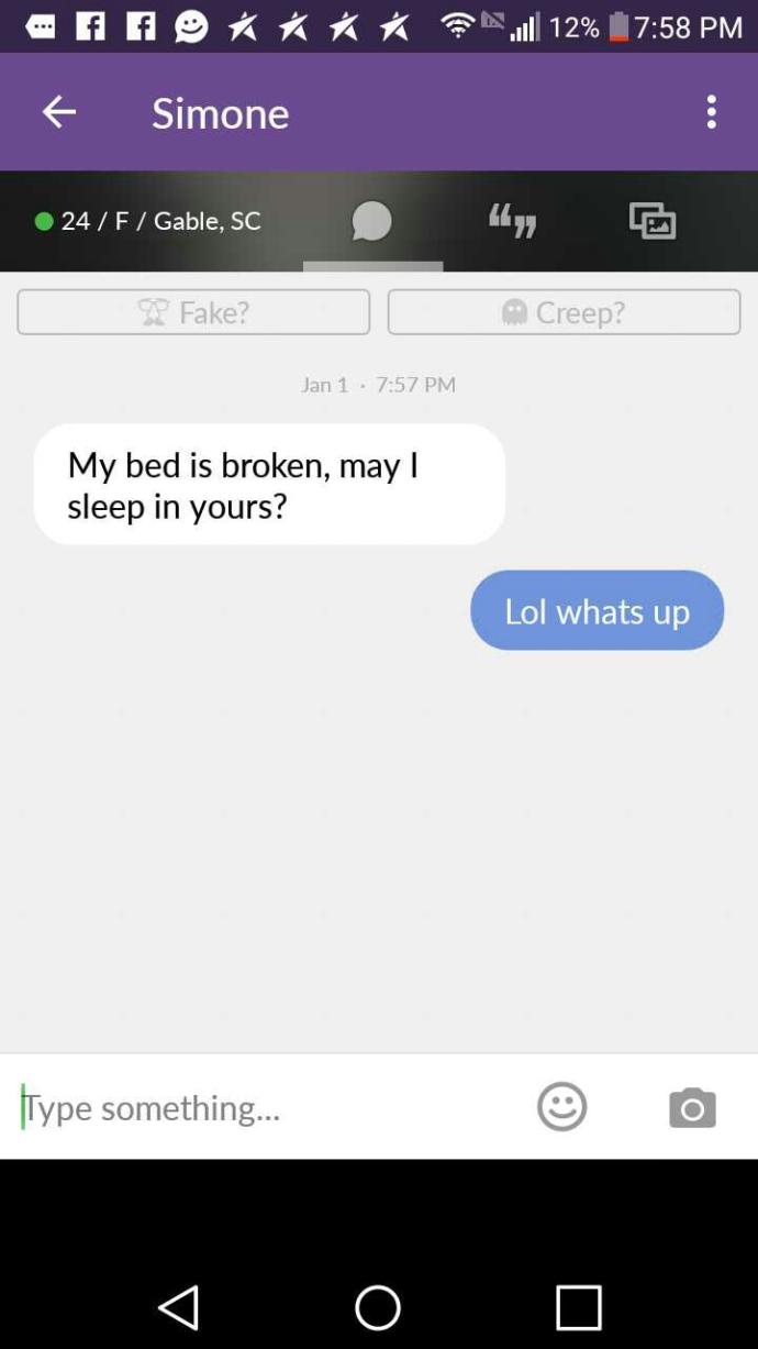 Is she a bot just wondering?