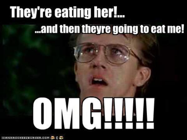 WHAT’S THE CHEESIEST MOVIE MOMENT OR LINE YOU CAN THINK OF?