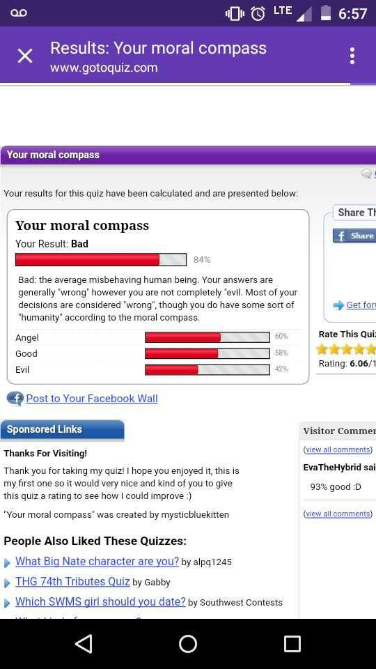 How do you score on this moral compass test?