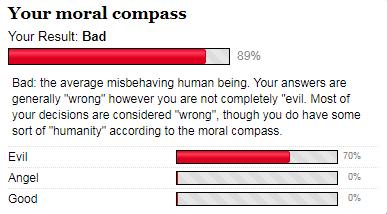 How do you score on this moral compass test?