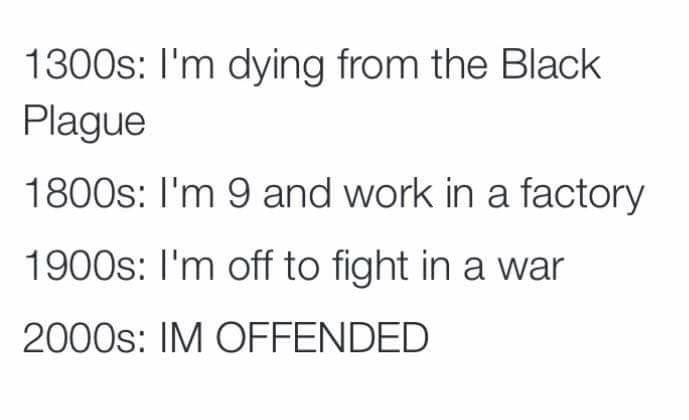 Can you be Friends with Someone who is Easily Offended?