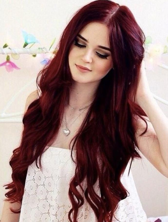 What do you think of red/burgundy hair?