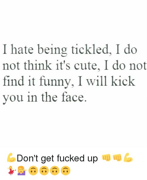 Do you hate being tickled?