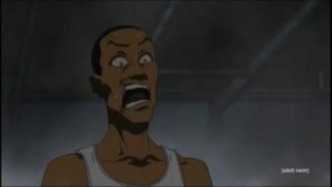 Do you find the r@pe jokes in The Boondocks (Adult Swim animated show) to be hilarious, funny or offensive and disturbing?