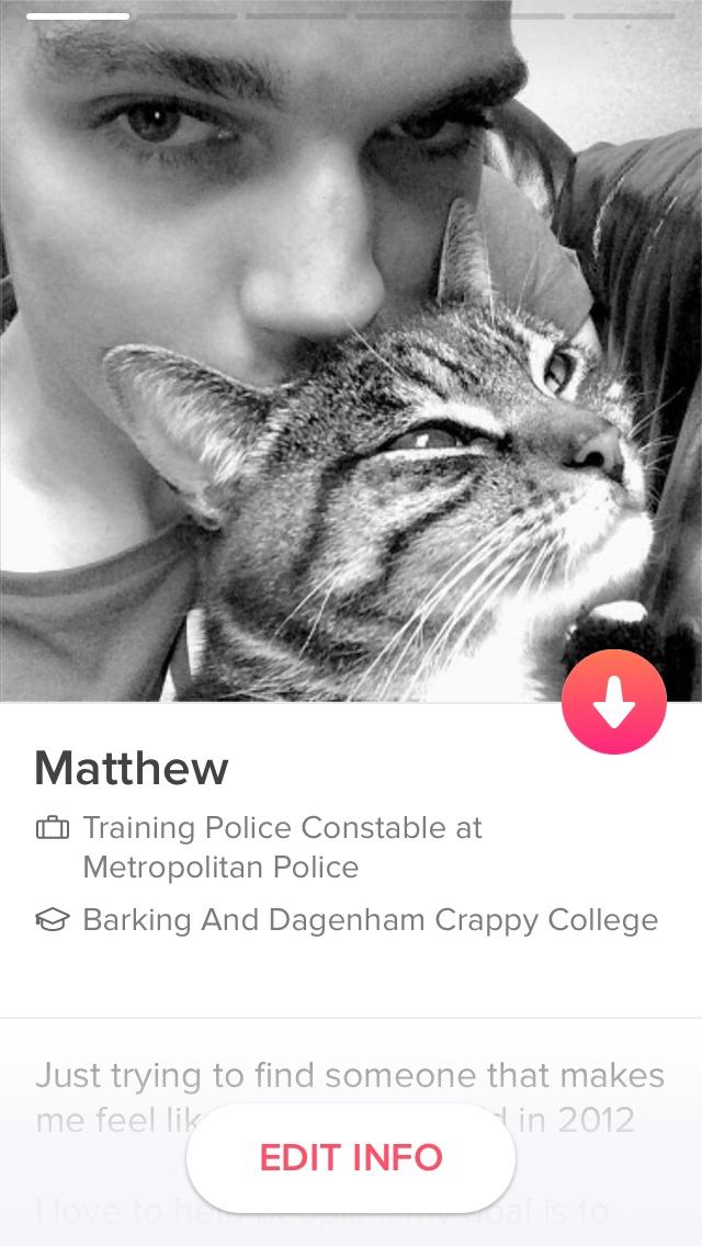 I get no matches on tinder, basicaly girls is my profile s***?