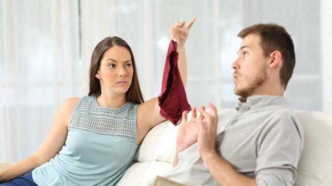 Guys, did your girlfriend ever find another girl’s panties in your room?