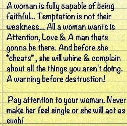Do you think this is true for all women?