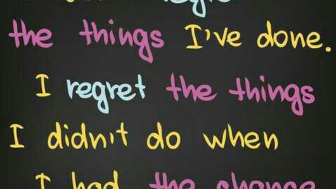 What has been your biggest mistake that you regret in life?