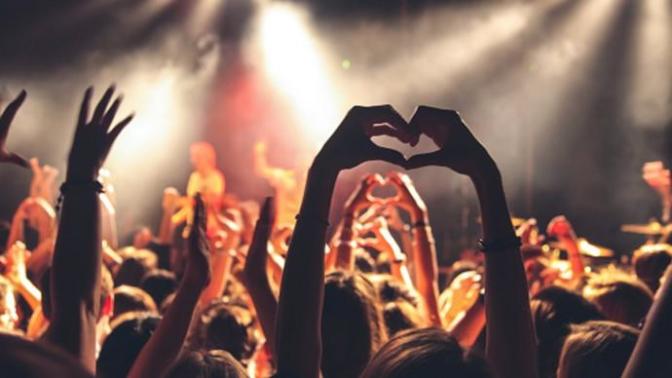 Would you go to a concert with love music by yourself?