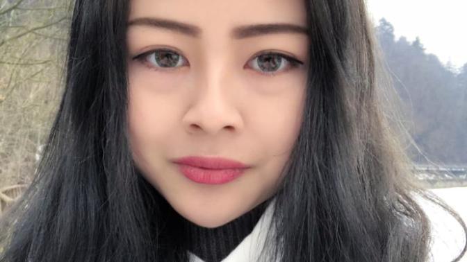 Can u tell me where is she from: china, japan, korean for example or is she an eurasian?