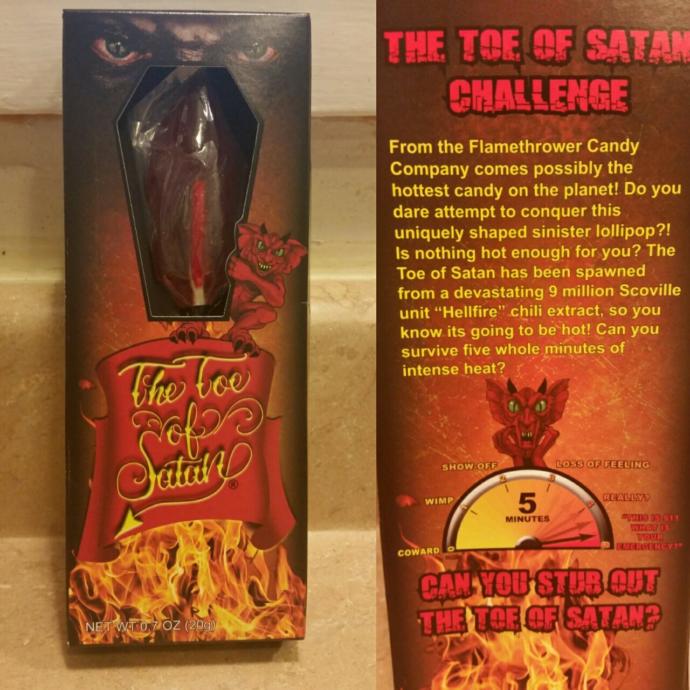 Have you ever tried The Toe Of Satan Challenge?