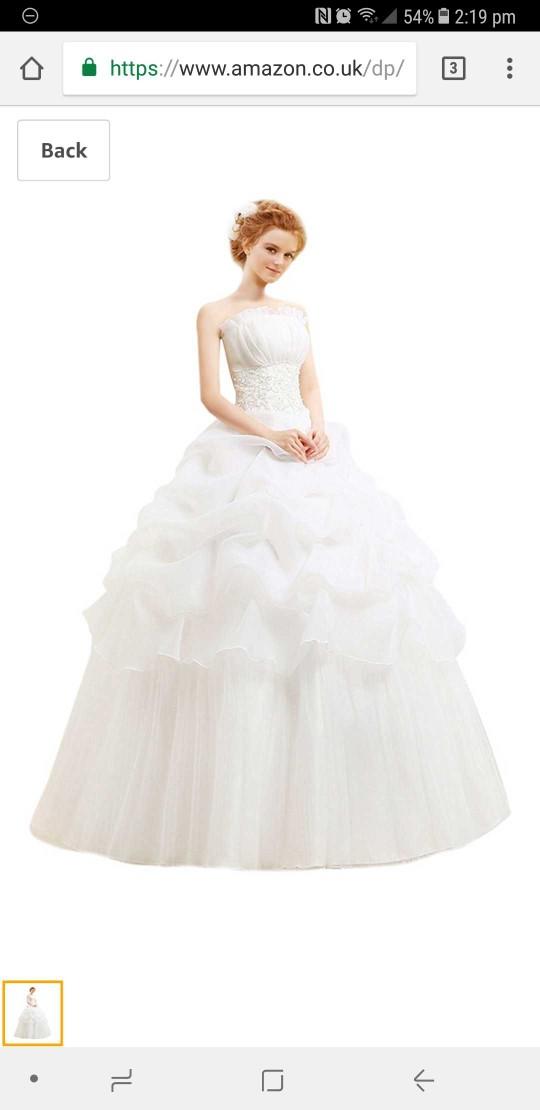 Which wedding dress is nicer/better??