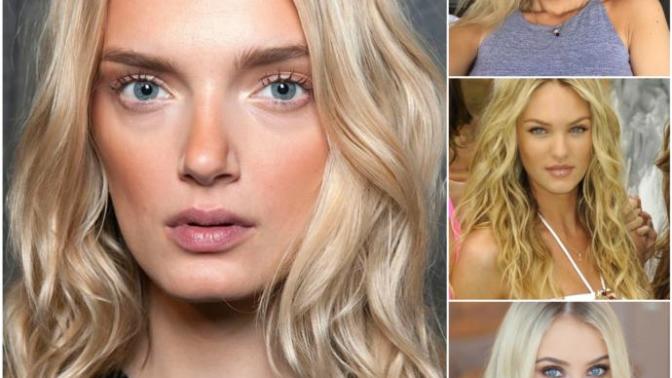 Blonde with hazel eyes or blonde with blue eyes?