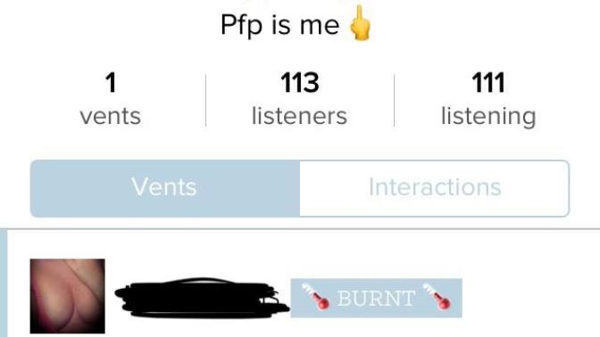 Does she really vent on VENT?