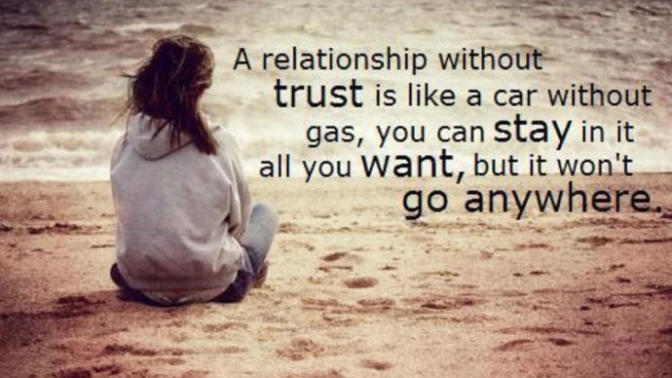 Could you ever trust another person completely, if your spouse tried to kill you?
