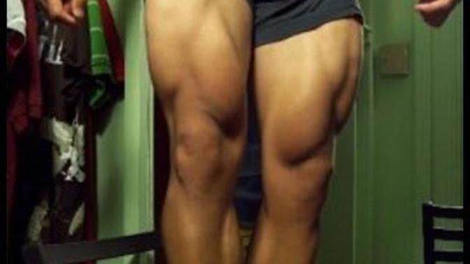 Girls, are you attracted to men with naturally thick, strong legs?