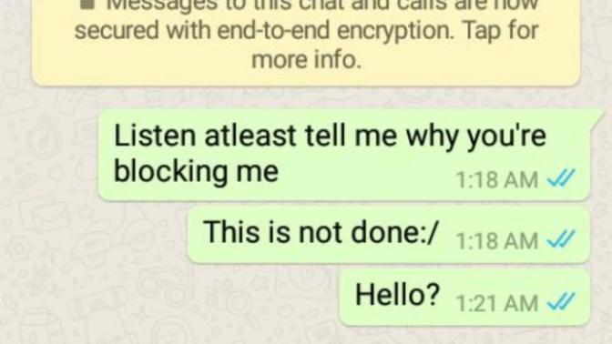 Why do you think he read my message after so long?