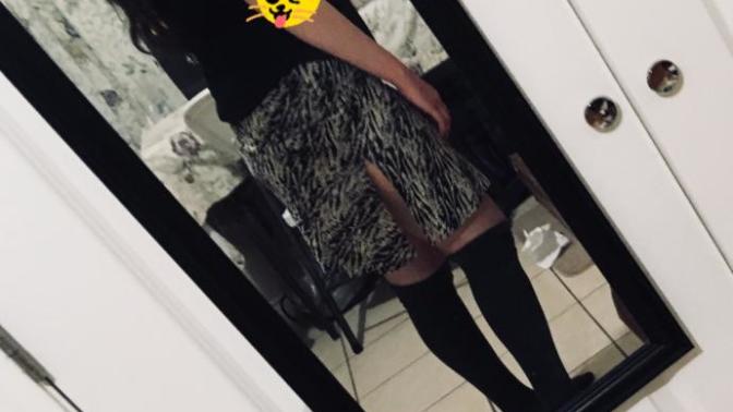 Do you guys think this mini skirt is too much?