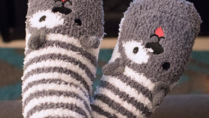 Do you love fuzzy socks?