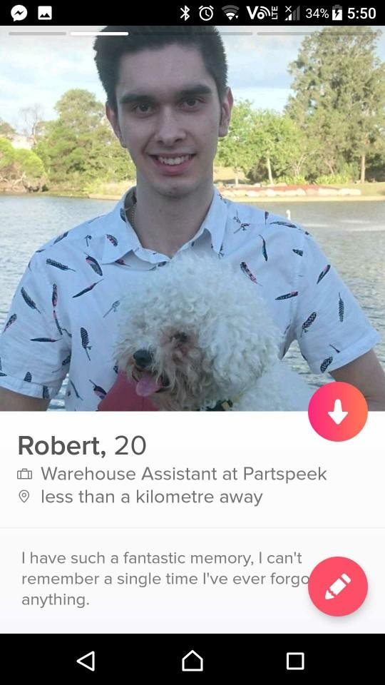 What's wrong with my tinder profile?