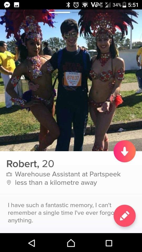 What's wrong with my tinder profile?