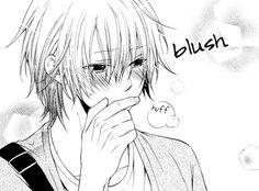 Don’t you think that a guy who blushes is sooo cute? 😍?