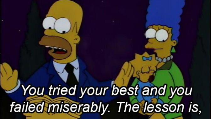 Think this is valuable advice from Homer Simpson?