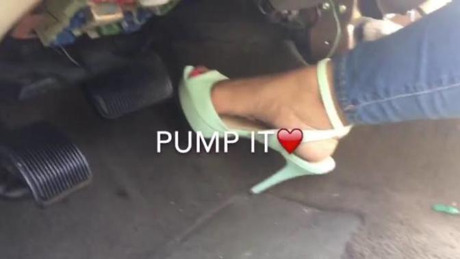 Girls, Did you ever drive car barefoot?