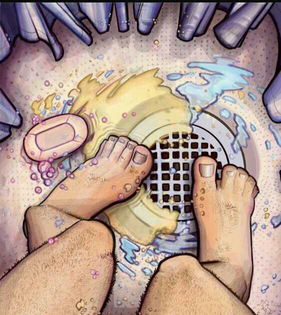 Do you pee in the shower??