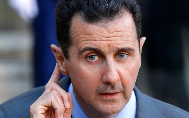 Assad has got blue eyes, he is syrian, how can it be?