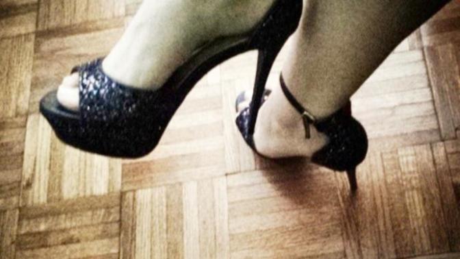 Girls, Are these shoes too 'stripper ish' for a wedding?