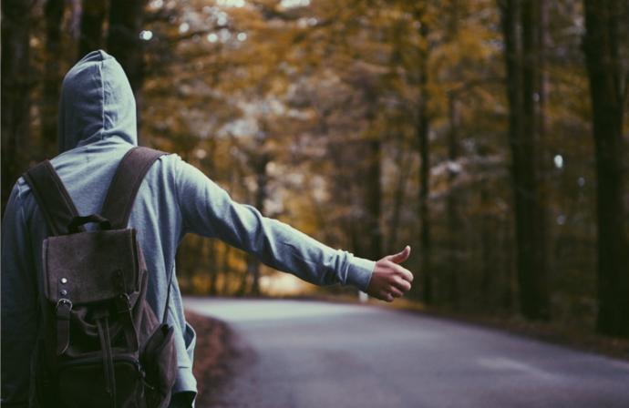 Is there any reason in 2018 that you would ever give a hitchhiker a ride?