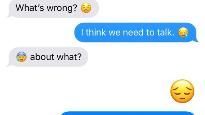 Do you text using emojis when you’re upset or angry?