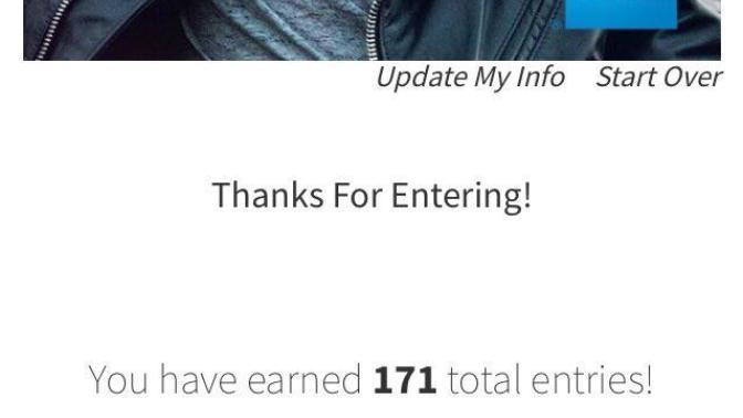 What do you think the chances are of me winning this contest tomorrow? What do they ask if you win?