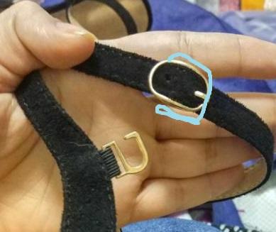 How do you clasp this shut? Sandal/shoe with weird closure?