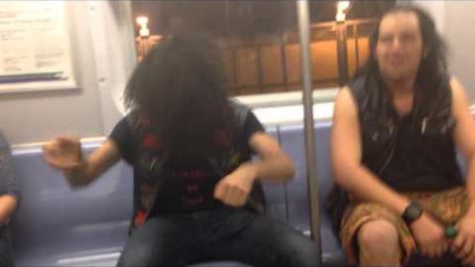 Metalheads, have you gotten this crazy in a public place?