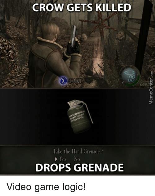 What's dumbest only in games moment you've come across while playing?