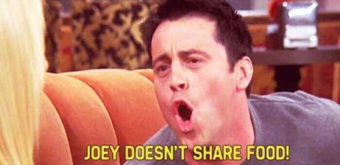 Are you okay sharing drinks/food with people, you don't know well?