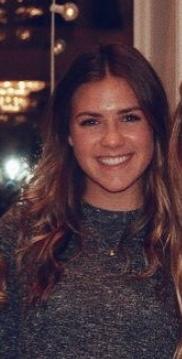 Which girl is wearing makeup?